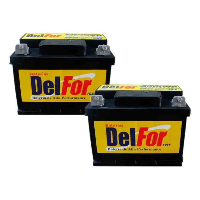Kit2 Baterias Estacionária Free 70ah 12v Nobreak Tipo Df1000