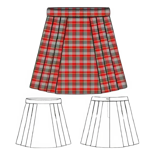 Moldería Textil Unicose -  Pollera Tablas Escolar 0911