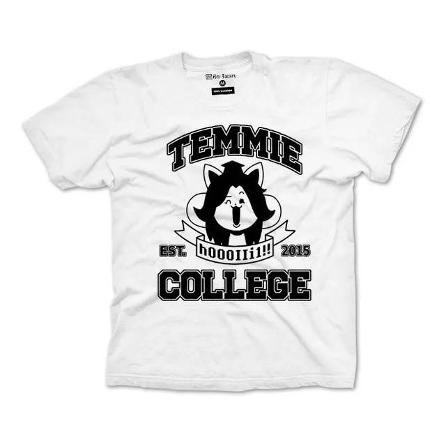 Playera De Undertale / Temmie (2)