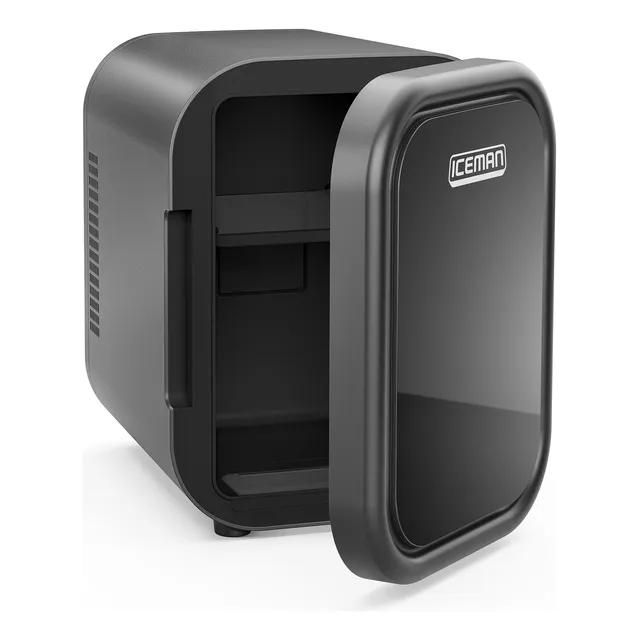 Iceman Mini Refrigerador Portátil Latas De 6 X 12 Oz. Negro