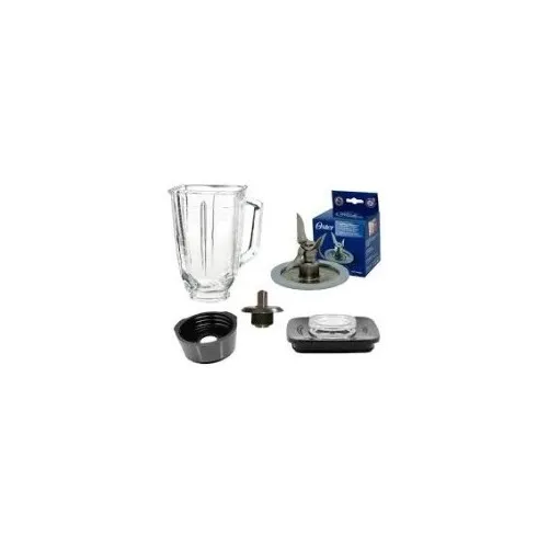 Kit Oster  Vaso D Vidrio Cuchilla Tapa Rosca Acople Caracas