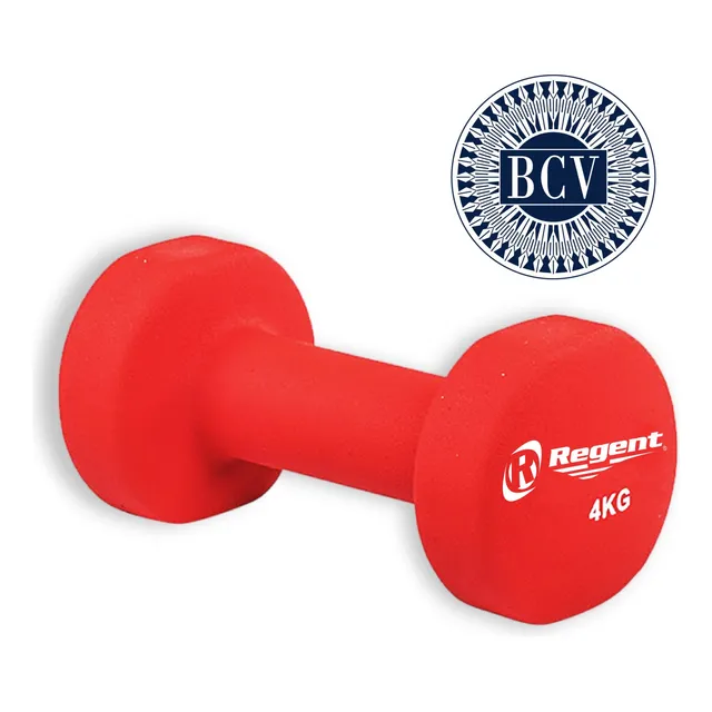 Mancuerna Pesa Neopreno 4kg Redonda Gym Yoga