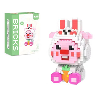 Cute Building Block Toy Assembly Model Ornament Cute Building Block Toy Assembly Model Ornament