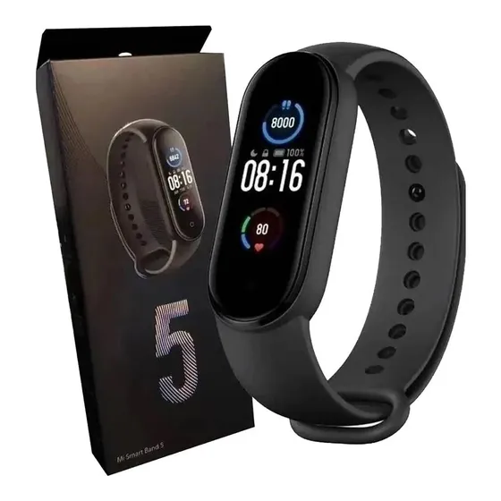 Reloj Smart Watch M5 Smartband Pulsera Deportivo Fitness Color de la caja Negro