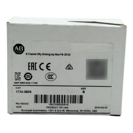 Allen-bradley 1734-ib8s Point I/o Módulo D Entrada Seguridad