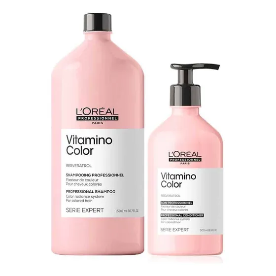 Vitamino Color Shampoo De 1500 Ml + Acondicionador 750 Ml
