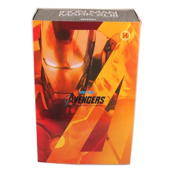 Figura  Iron Man 28cm Articulado Con Luz Importado