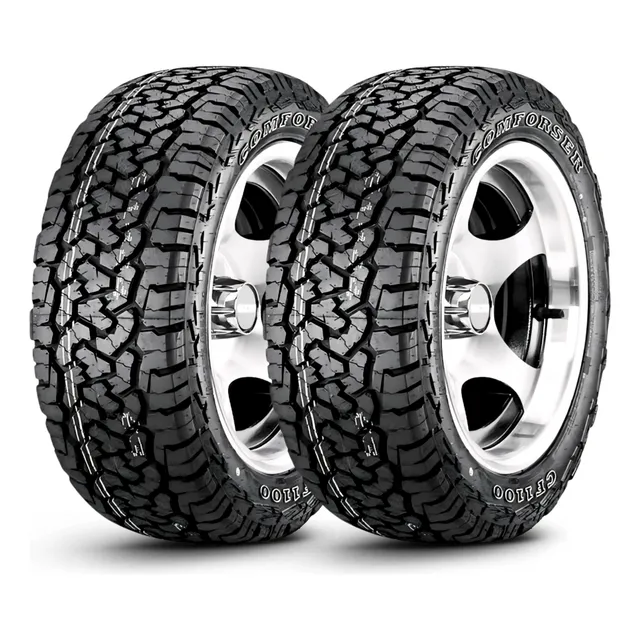 Kit De 2 Pneus Aro 16 205/60r16 Comforser At 92t