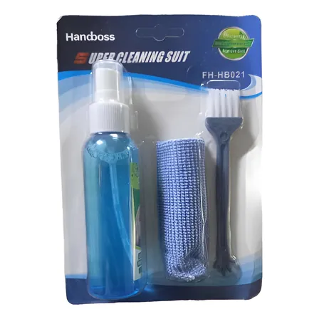 Kit Limpiador De Pantalla Lcd Y Teclado De Pc Spray + Paño