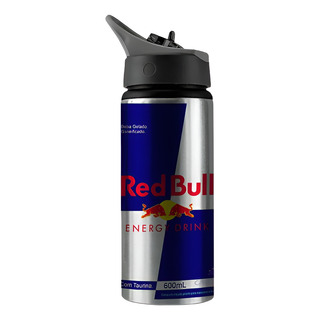 Garrafa Squeeze Wave AlumĂnio 600ml Red Bull Energy Drink Garrafa Squeeze Wave AlumĂnio 600ml Red Bull Energy Drink