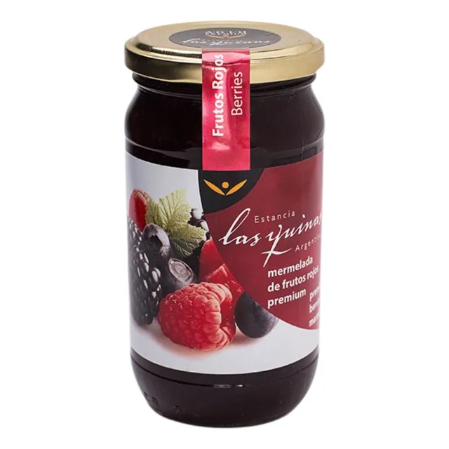 Mermelada Frutos Rojos Premium Las Quinas Estilo Artesanal