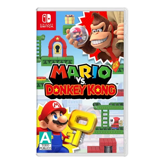 Mário vs. Donkey Kong Nintendo Switch
