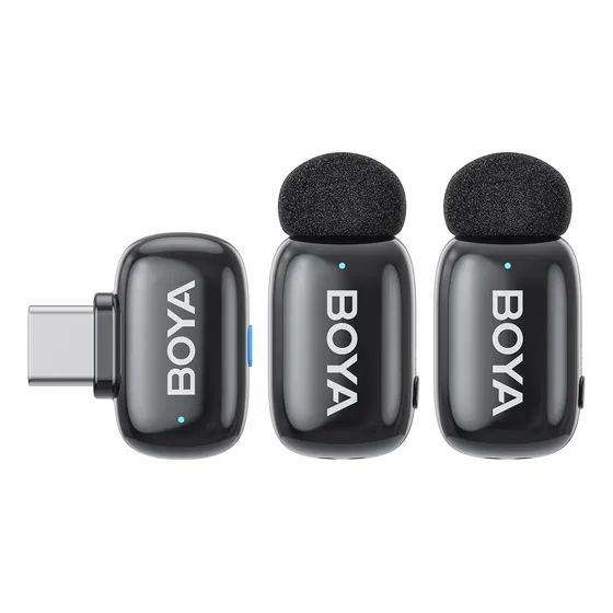2 Micrófono Inalámbrico Lavalier Boya Mini Type-c