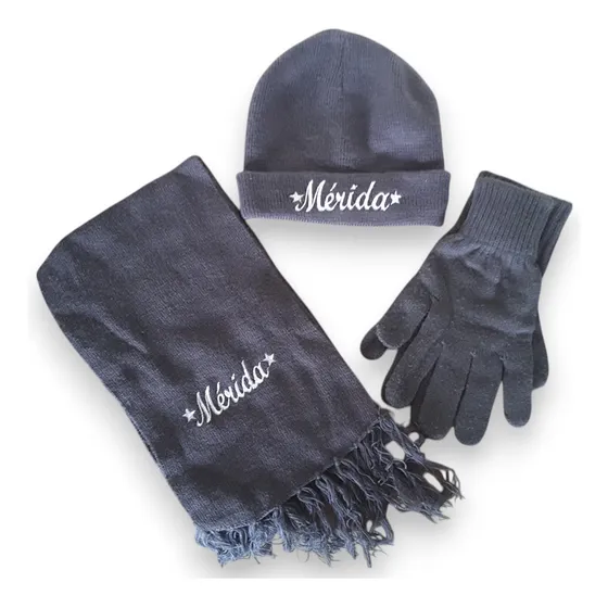 Set De Gorro, Bufanda Y Guantes. Mérida.