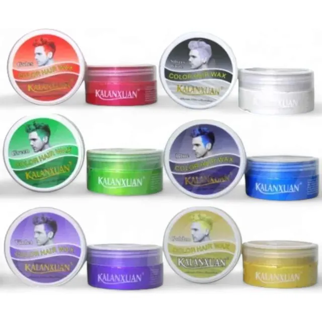 Cera De Colores Kalaxuan Para El Cabello