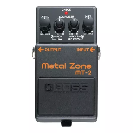 Pedal de efecto Boss Metal Zone MT-2  negro