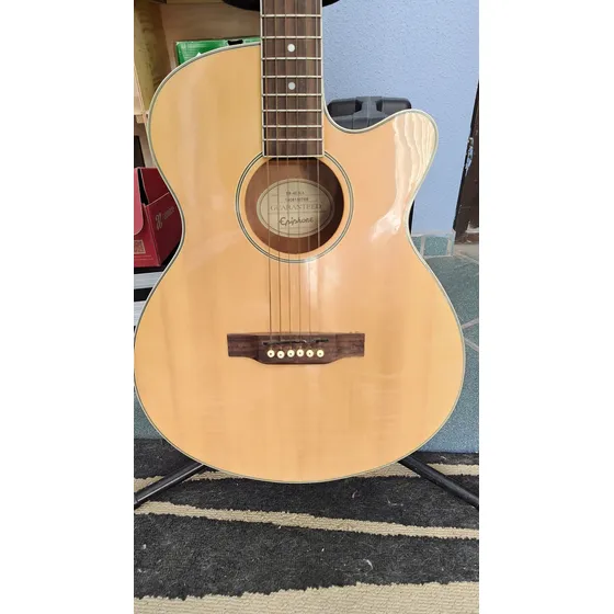 Guitarra Electroacústica Ephiphone Marrón Claro
