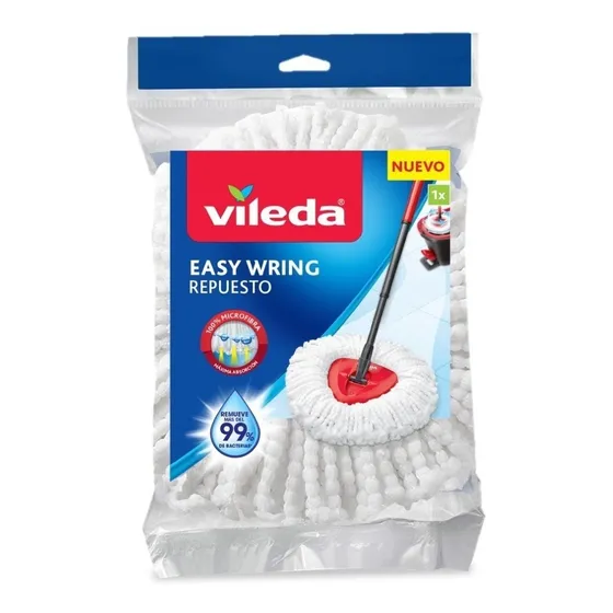 Vileda Repuesto para Mopa Balde Easy Wring & Clean blanco