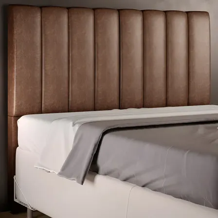 Cabeceira Cama Box Casal 140cm Dália Couríssimo Marrom