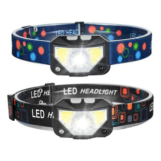 Linterna Frontal Led Con Sensor De Gestos Usb Linterna Frontal Led Con Sensor De Gestos Usb