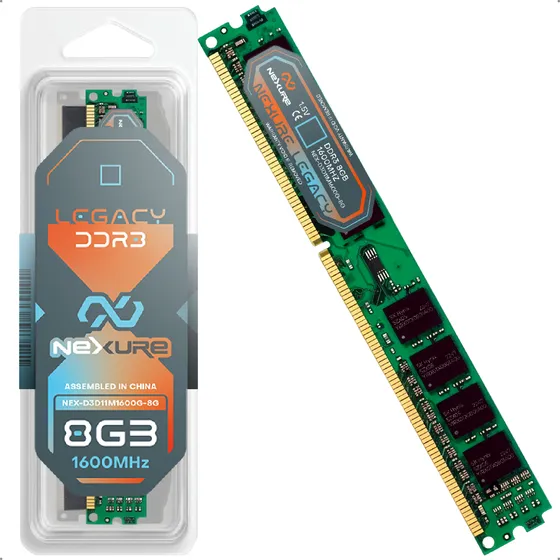 Memória 8gb Ddr3 1600mhz Nexure Legacy 1.5v Desktop Cl11