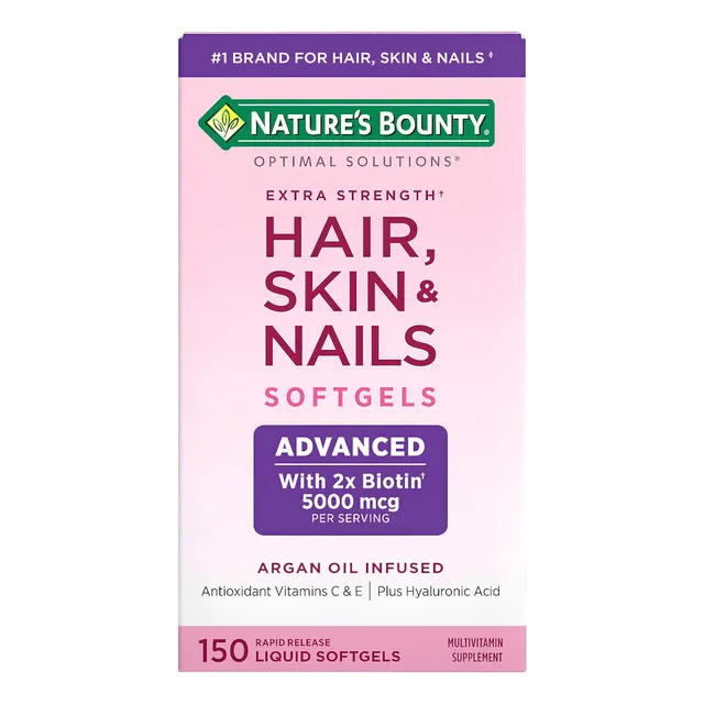 Pelo Piel Uñas Hair Skin Nails Colageno Hidrolizado Biotina Acido Hialuronico Aceite Argan Biotin Vitamina E Y C Suplemento Salud Suplemento Premium