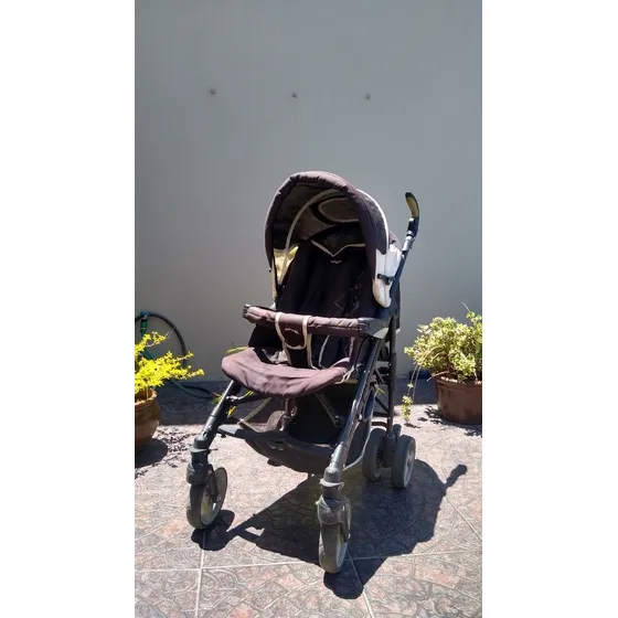 Cochecito Bebe Infanti + Plataforma Hermanito