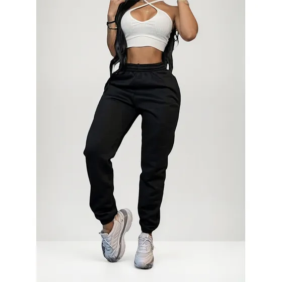 Pantalón Sudadera Tipo Jogger Para Dama