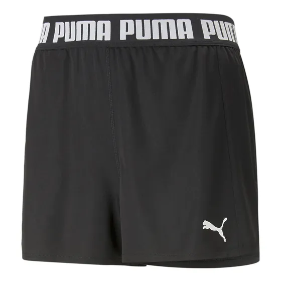 Short Deportivo Train All Marca Puma Original Negro Mujer
