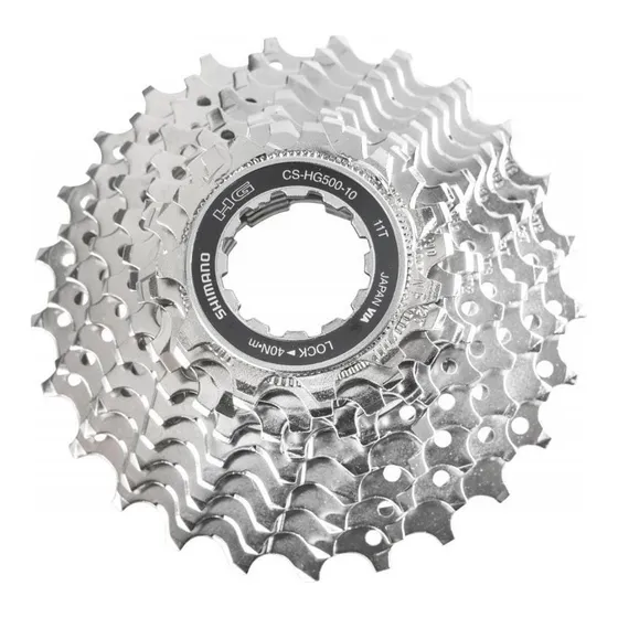 Cassete Shimano Tiagra Hg500 11/25d 10v 20v 2x10v Speed / Road - Compatível Com 105 / Ultegra / Dura Ace 10v