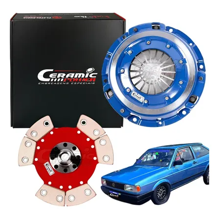 Kit Embreagem Cerâmica 1200lb Motor Ap 1.0 1.6 Cht Até 500cv