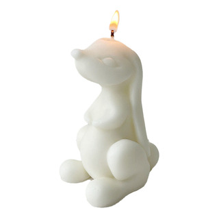 Molde De Silicona Para Velas Con Forma De Conejo Y Orejas La Molde De Silicona Para Velas Con Forma De Conejo Y Orejas La
