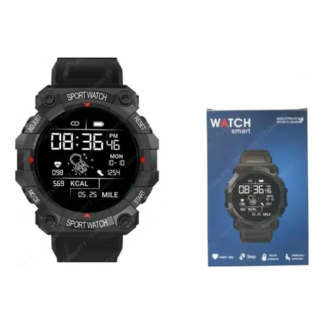Reloj Deportivo Inteligente Pantalla Redonda Fd68s Unisex