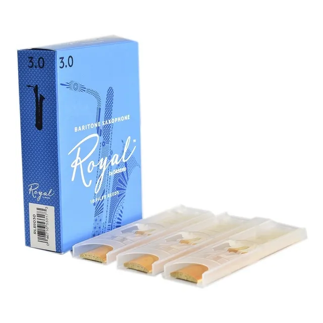 Caña Saxo Baritono Eb # 3 Rico Royal Rlb1030 Paquete X 3