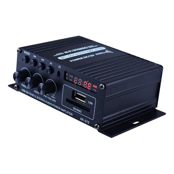 Control Remoto Mini Amplificador De Sonido De Audio