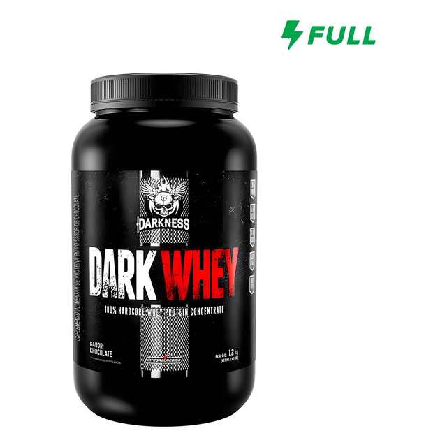 Whey Protein Concentrado Dark Whey 100% Chocolate 900g Darkness