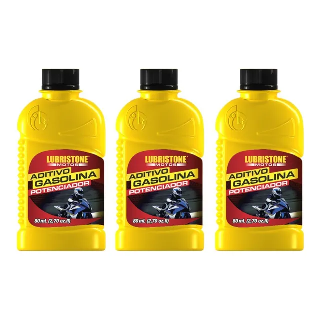 Aditivo Gasolina Potenciador Moto Lubristone 80ml