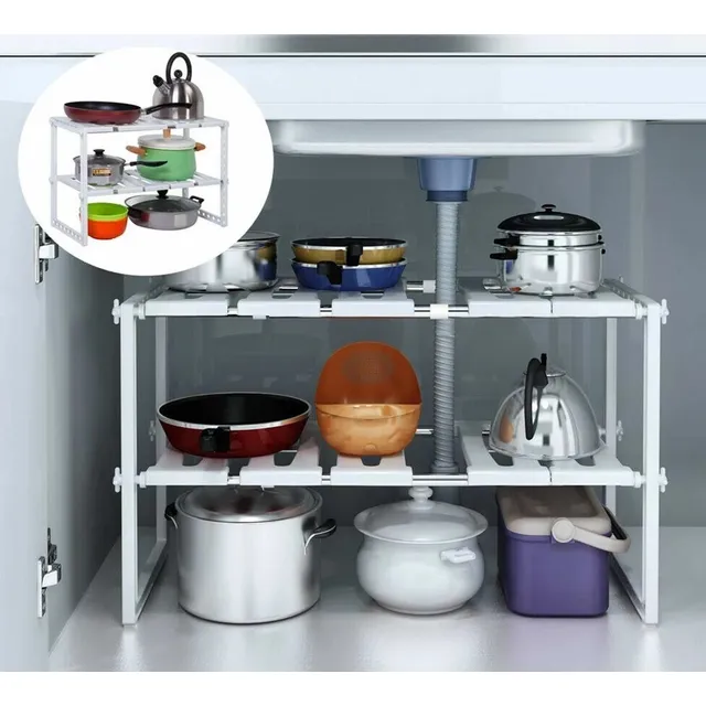 Estante Organizador De Cocina Multifuncional Extensible