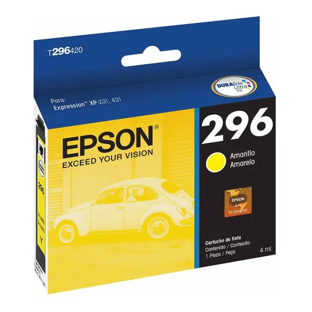 Tinta Epson 296 Original Amarillo