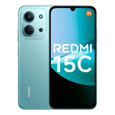 Celular Xiaomi Redmi 15c 256gb 8gb Ram 4g Dual Sim Global Verde-claro