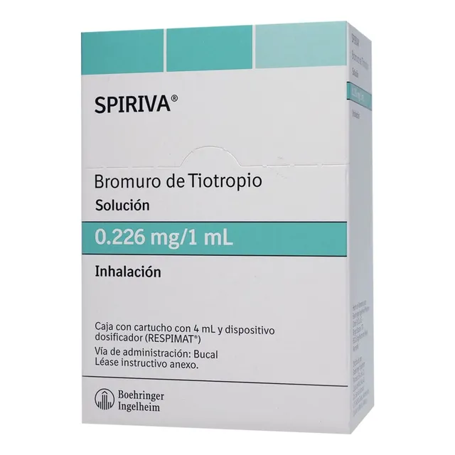 Spiriva Respimat Solución Para Inhalación 0,226 Mg/ml, 1 Cartucho 4 Ml