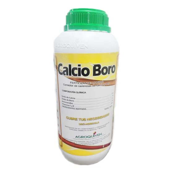 Calcio Boro 1 Litro Fertilizante Foliar