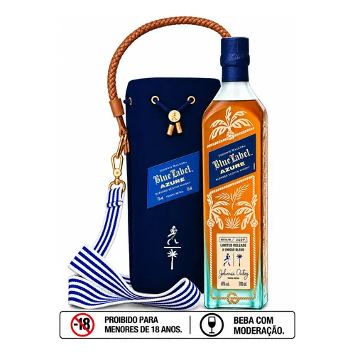 Garrafa de Whisky Johnnie Walker Blue Label 200cc | MercadoLivre