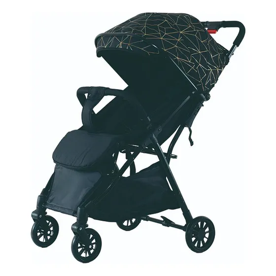 Carrinho De Passeio Preto Para Bebê - Zippy