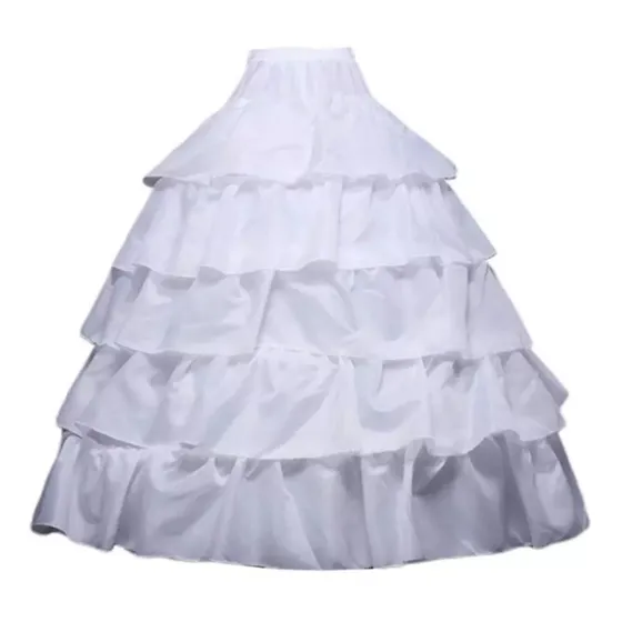 Enagua  De 5 Aros Armada Para Vestidos Regulable 