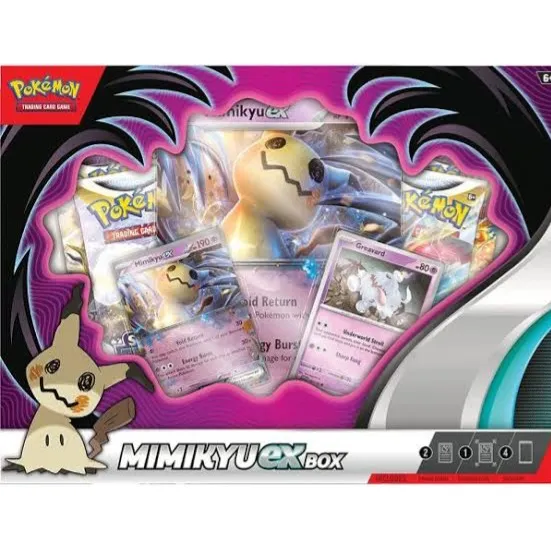 Pokemon Tcg Mimikyu Ex Box Español