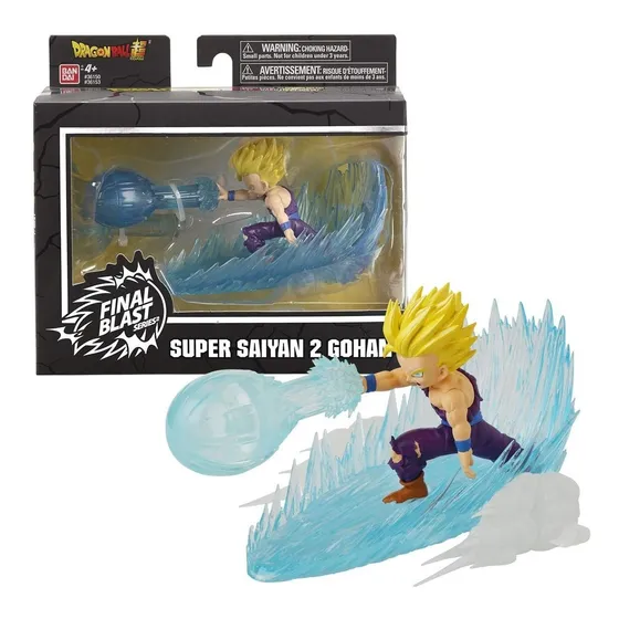Muñeco Original Bandai Dragon Ball Super Saiyan 2 Gohan Febo