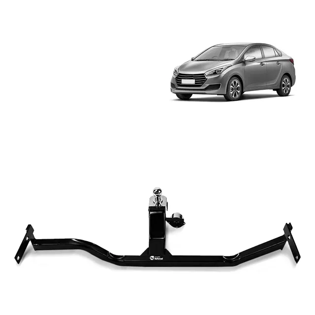Engate Reboque Hb20 Sedan 2013 A 2025 Fixo 500 Kg Reforç