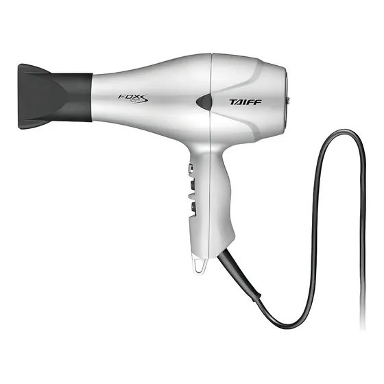 Secador de cabelo Taiff Diamante Fox Íon S prata 127V