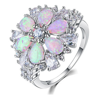 Anillo Con Forma De Flor Accesorios De Anillo Retro De Moda Anillo Con Forma De Flor Accesorios De Anillo Retro De Moda